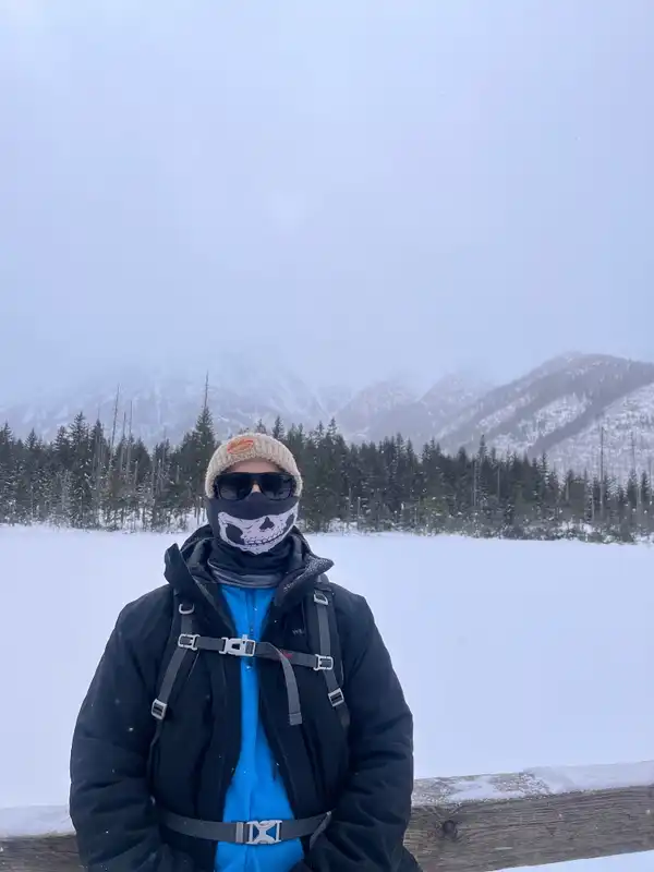 'Smreczynski Staw' during winter.